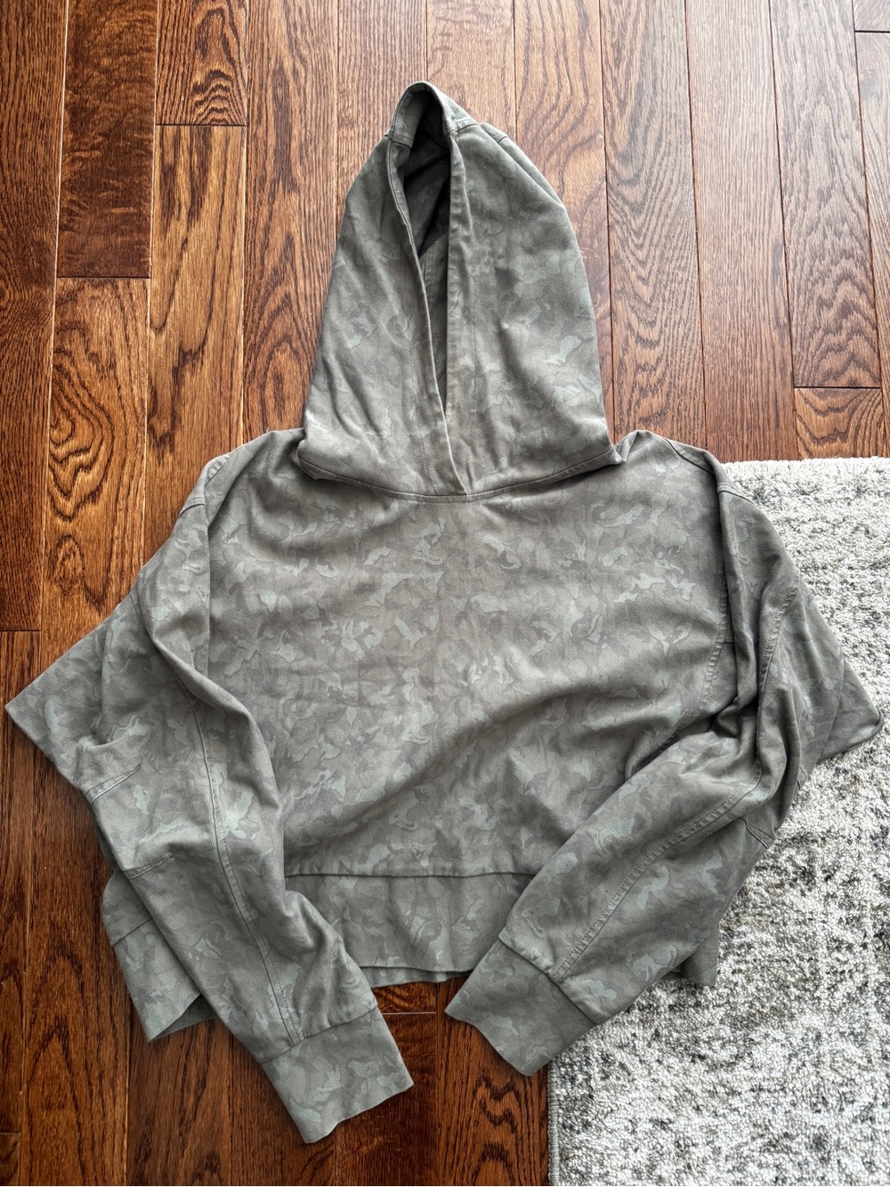 Athleta Olive Green Lightweight Hoodie